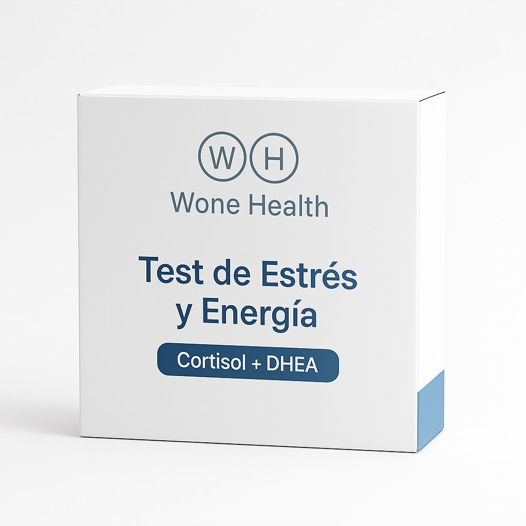 Test de Estrés y Energía (Cortisol + DHEA en saliva)